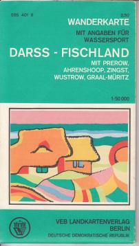Wanderkarte Darss-Fischland
