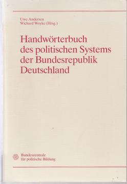 Handwörterbuch des politischen Systems der Bundesrepublik Deutschland