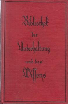 Bibliothek der Unterhaltung und des Wissens Jahrgang 1926 Band 7