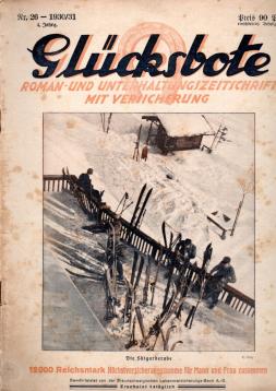 Glücksbote : Roman- u. Unterhaltungszeitschrift mit Versicherung, 4.Jahrg., Nr. 26(1930/31)