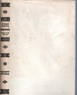 Schillers Werke. In Auswahl herausgegeben (in 4 Bänden)