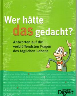 Wer hätte das gedacht?
