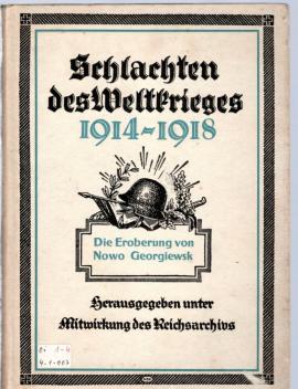 Die Eroberung von Nowo Georgiewsk