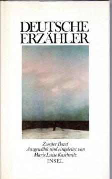 Deutsche Erzähler Zweiter Band