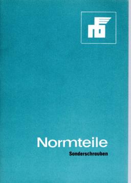 Normteile : Sonderschrauben