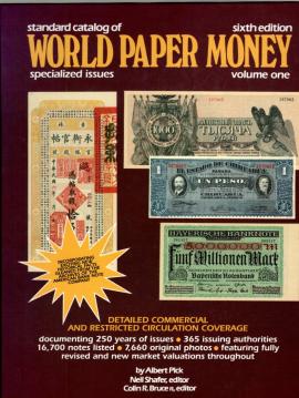Standard Catalog of World Paper Money: V. 1