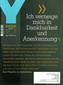 Y. Magazin der Bundeswehr. 10. Jhg., Nr. 5 2010
