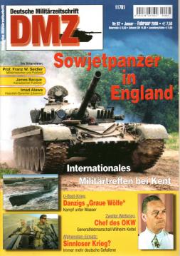 Deutsche Militärzeitschrift DMZ Nr. 67, 2009 Jan. - Feb.