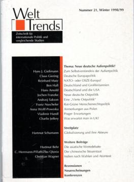 Neue deutsche Aussenpolitik?