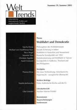 Wohlfahrt und Demokratie