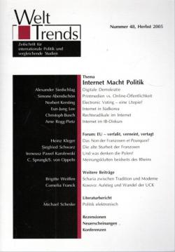 Internet Macht Politik (WeltTrends)