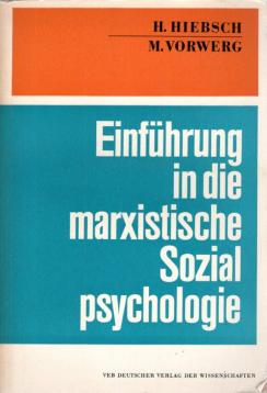 Einführung in die marxistische Sozialpsychologie