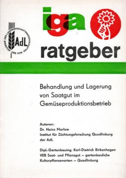 Behandlung und Lagerung von Saatgut im Gemüseproduktionsbetrieb