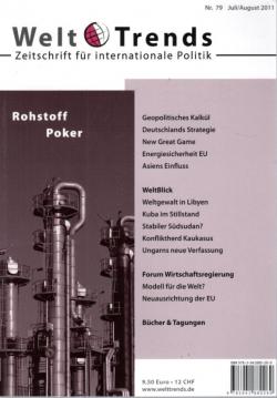 Rohstoffpoker (WeltTrends / Zeitschrift für internationale Politik)