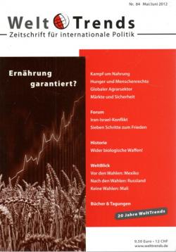 Ernährung garantiert? (WeltTrends / Zeitschrift für internationale Politik)