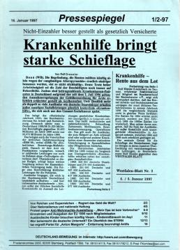 Pressespiegel 1/2-97