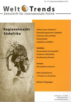 Regionalmacht Südafrika (WeltTrends / Zeitschrift für internationale Politik)