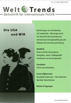Die USA und Wir (WeltTrends / Zeitschrift für internationale Politik)