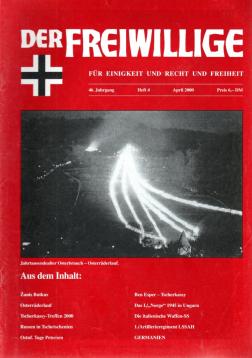 Der Freiwillige. Für Einigkeit und Recht und Freiheit 46. Jg, Heft 4