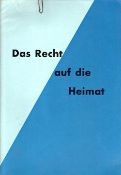Das Recht auf die Heimat