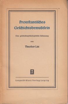Protestantisches Geschichtsbewußtsein