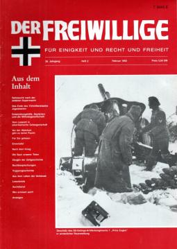 Der Freiwillige. Für Einigkeit und Recht und Freiheit 38. Jg, Heft 2