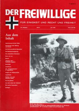 Der Freiwillige. Für Einigkeit und Recht und Freiheit 38. Jg, Heft 6
