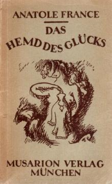 Das Hemd des Glücks. [Novelle