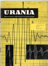 URANIA Monatsschrift über Natur und Gesellschaft Jg. 22, Heft 3, März 1959