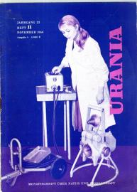 URANIA Monatsschrift über Natur und Gesellschaft Jg. 23, Heft 11, Nov. 1960