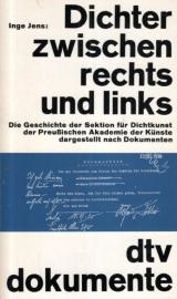Dichter zwischen rechts und links. Die Geschichte der Sektion für Dichtkunst der Preußischen Akademie der Künste dargestellt nach Dokumenten.