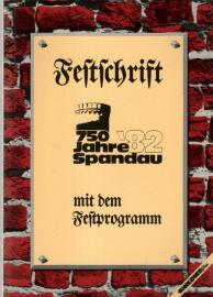 Festschrift 750 Jahre Spandau mit dem Festprogramm