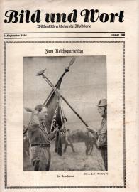 Bild und Wort. Wöchentlich erscheinende Illustrierte. Nr. 206