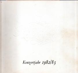 Gewandhaus zu Leipzig Konzertjahr 1982/83