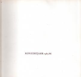 Gewandhaus zu Leipzig Konzertjahr 1985/86