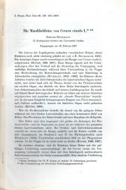 Die Mandibldrücke von Cerura vinula L.