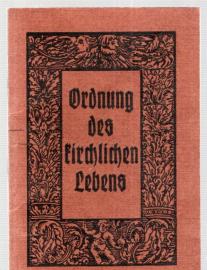 Ordnung des kirchlichen Lebens 
