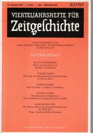 Vierteljahreshefte für Zeitgeschichte. 43. Jahrgang 1995. - 2. Heft / April  