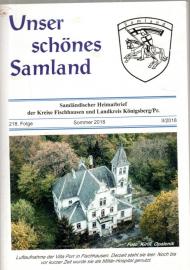 Unser schönes Samland. 218. Folge (II/2018)