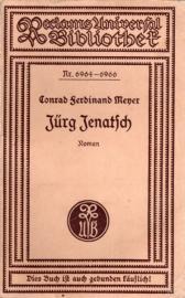 Jürg Jenatsch . Roman 