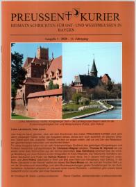 Preussen Kurier Heimatnachrichten für Ost- und Westpreussen in Bayern 11. Jhg.  Ausgabe 1/2020