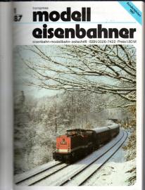 modell eisenbahner eisenbahn-modelbahn-zeitschrift 36. Jhg. 