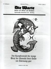 Die Warte : Blätter für Kultur und Geschichte. 40. Jahrgang MMXIII Folge 2 Hornung/Februar