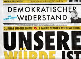 Demokratischer Widerstand. Wochenzeitung Nr. 83 ab  19. März 2022