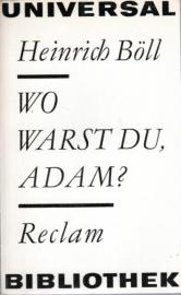 Wo warst du, Adam? Roman. Reclams