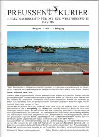 Preussen Kurier Heimatnachrichten für Ost- und Westpreussen in Bayern 13. Jhg.  Ausgabe 1/2022