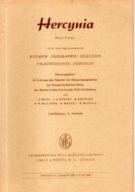 Hercynia. Neue Folge für die Fachgebiete Botanik-Geographie-Geologie-Paläontologie-Zoologie. 9 (1972) 4