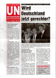 UN Unabhängige Nachrichten - Wahrheit - Klarheit - Offenheit. 44. Jhg 2012, März 2012