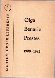 Olga Benario-Prestes 1908 - 1942 Olga Benario-Prestes 1908 - 1942