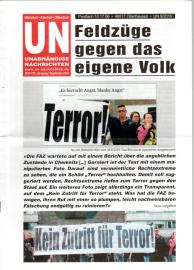 UN Unabhängige Nachrichten - Wahrheit - Klarheit - Offenheit. 50. Jhg 2018, September 